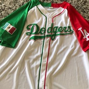 LA dodgers Mexican heritage jersey